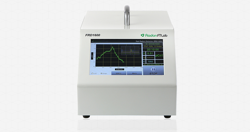 FRD1600 :  연구용 / 공공시설 점검용, 고정밀 실시간 라돈측정기
